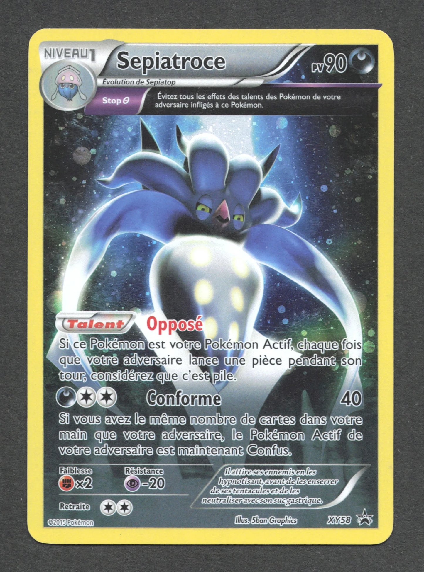 XY58 Sepiatroce HOLO - Promo XY