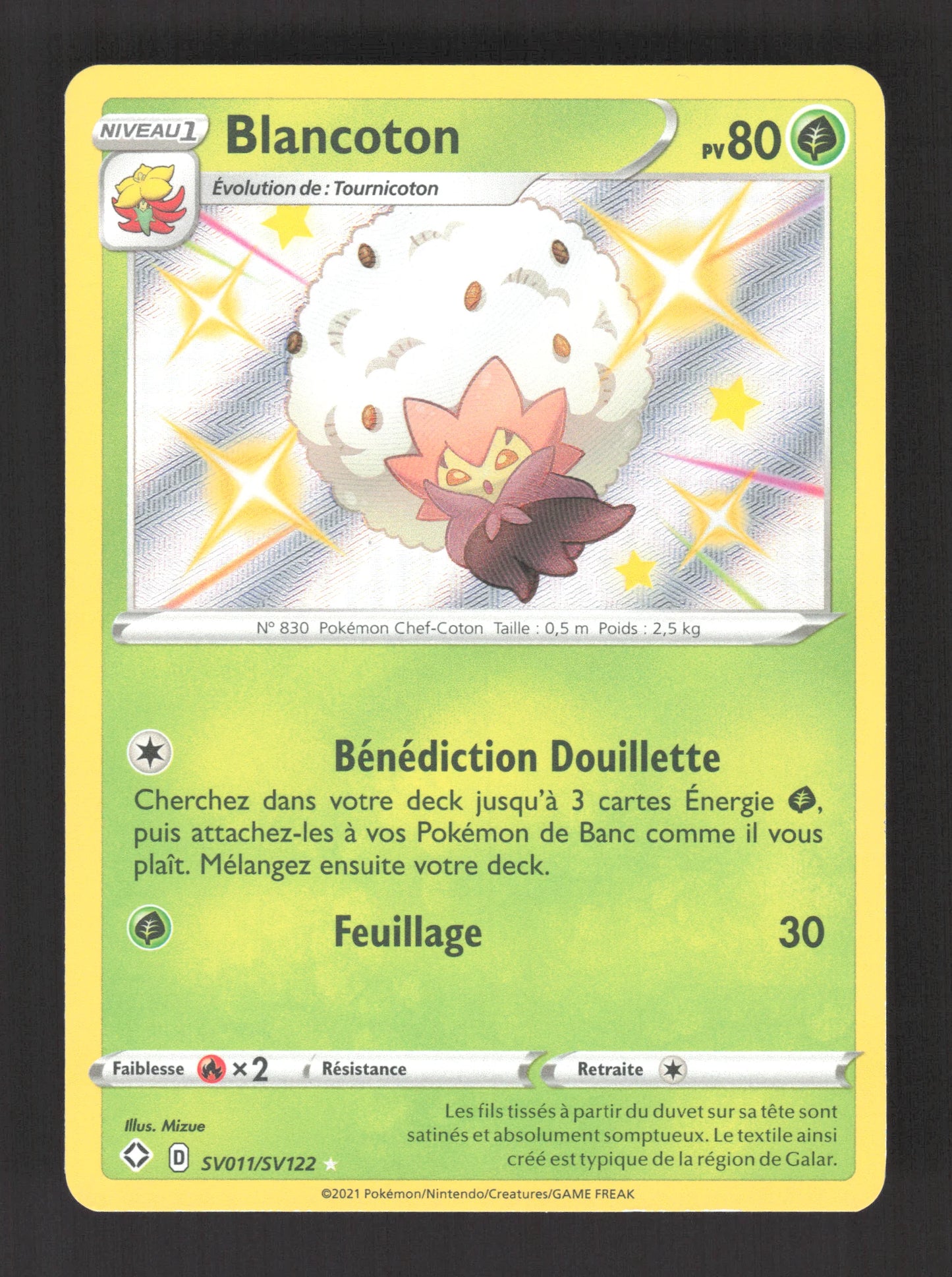 SV011/SV122 Blancoton SHINY - Destinées Radieuses