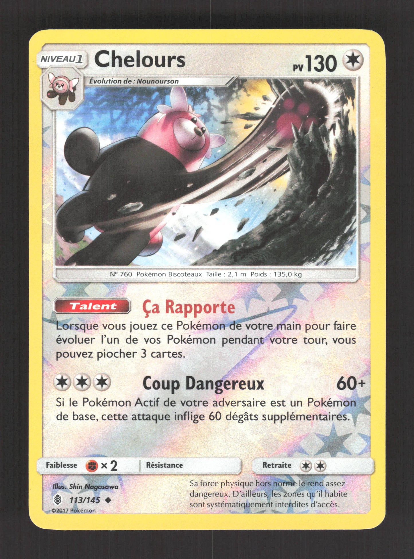 113/145 Chelours REVERSE - Gardiens Ascendants