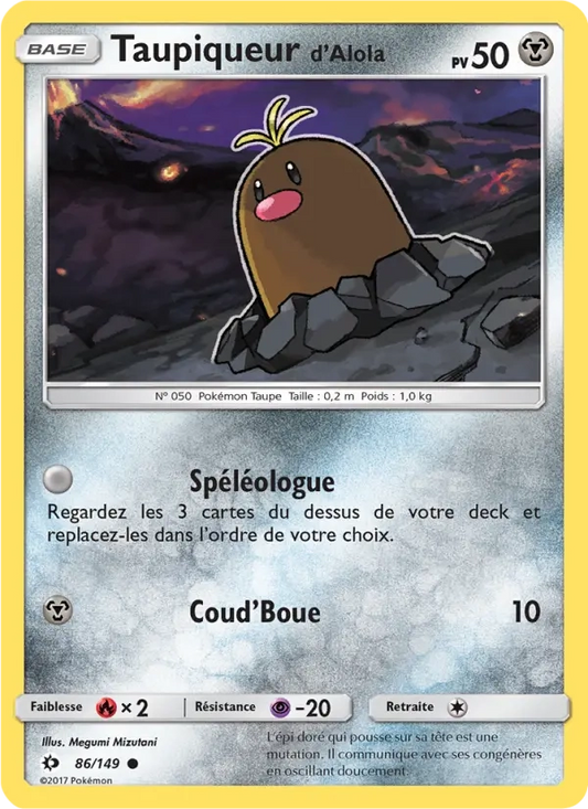 86/149 Taupiqueur REVERSE - Soleil et Lune