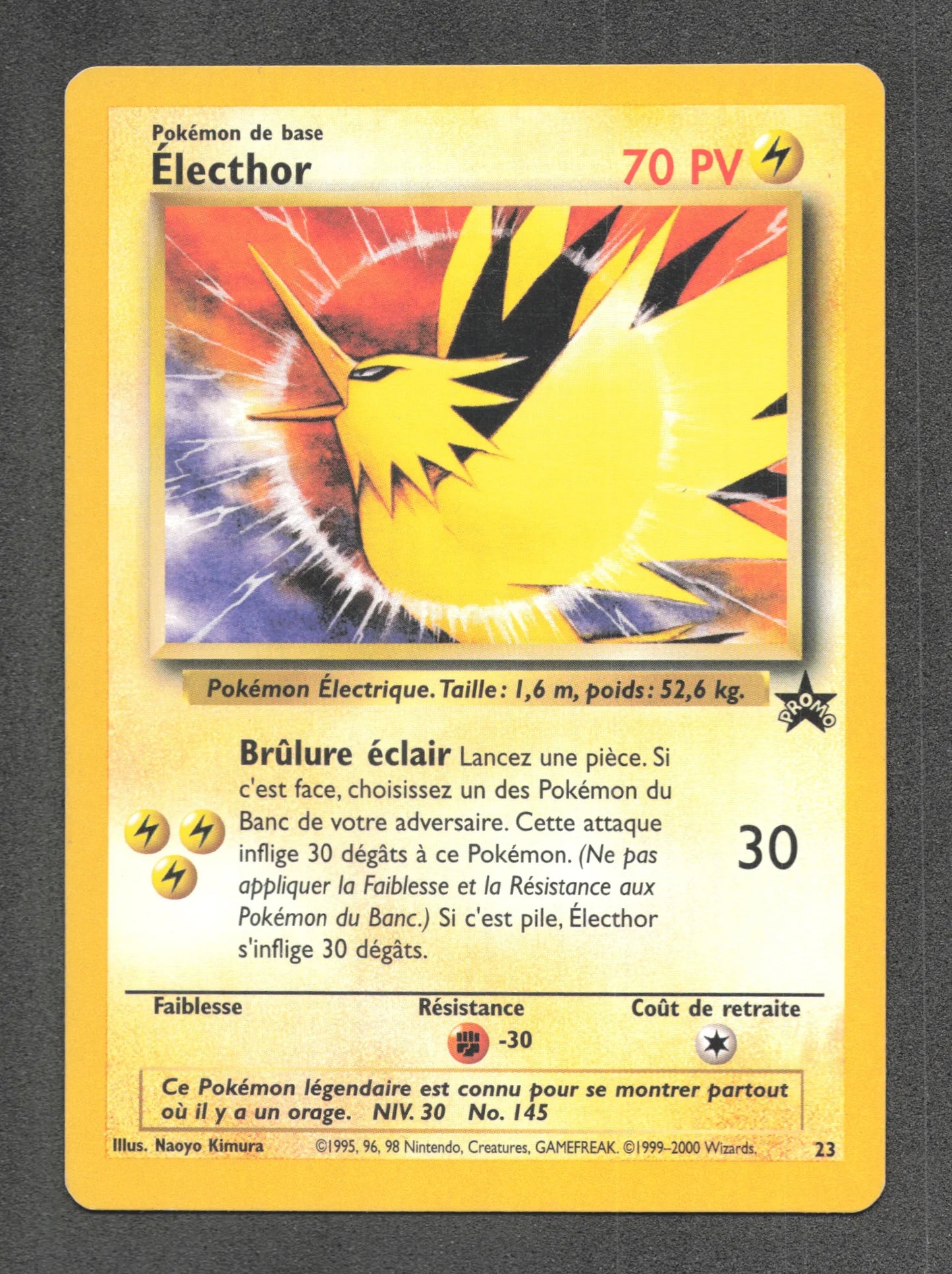 23 Electhor PROMO - Wizards Black Star Promos