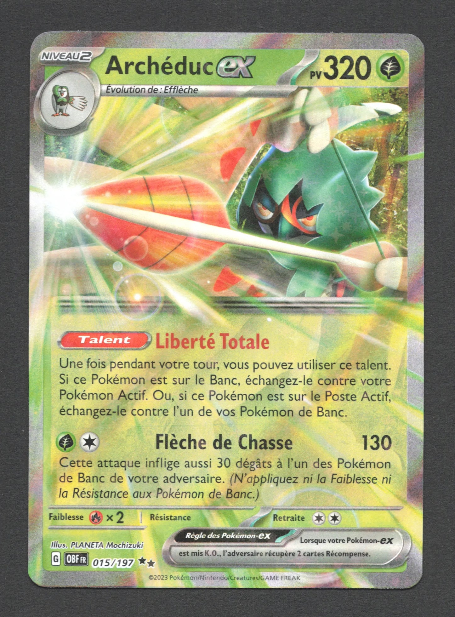 015/197 Archeduc EX - Flammes Obsidiennes