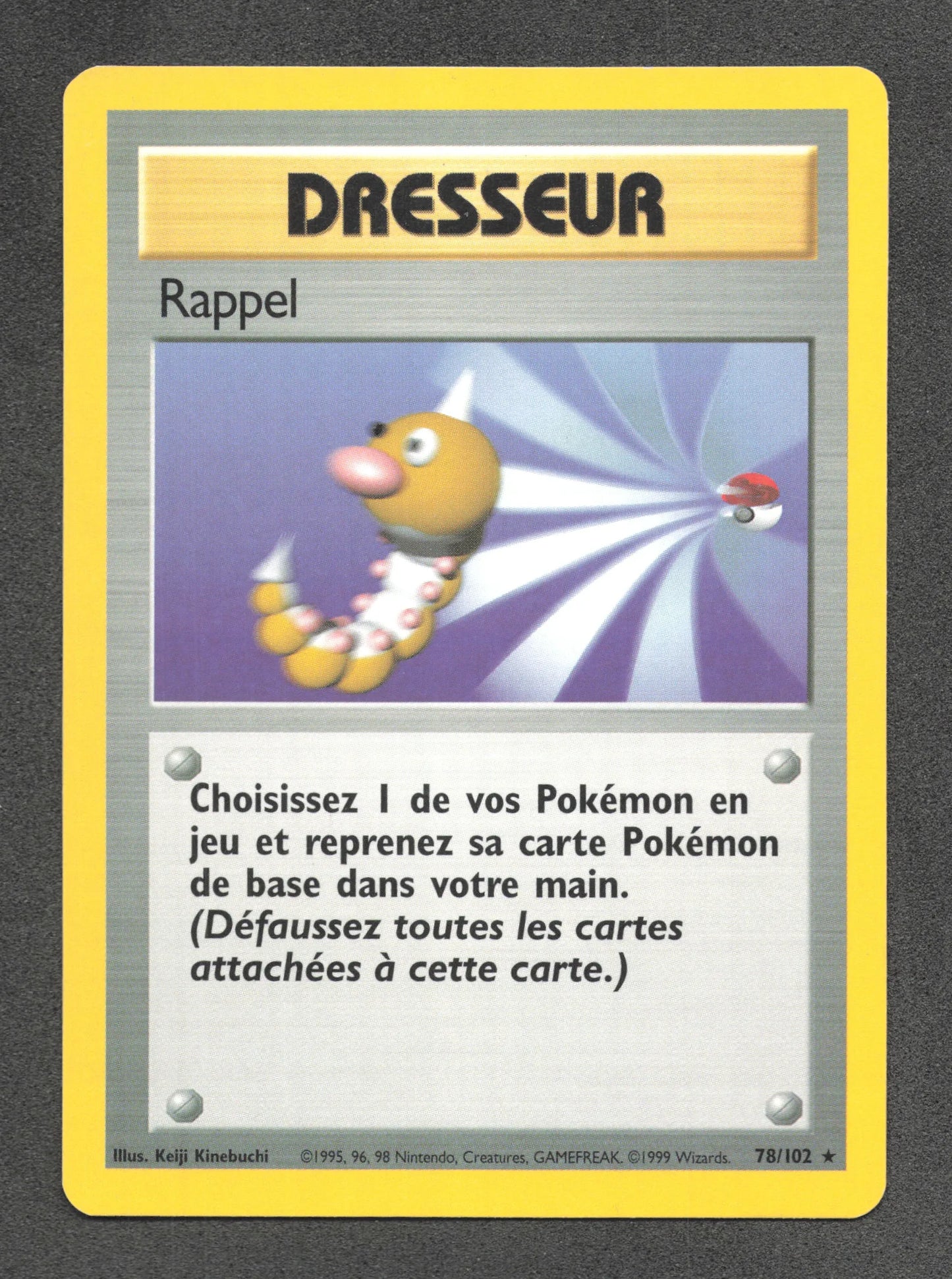 78/102 Rappel DRESSEUR - Set de Base