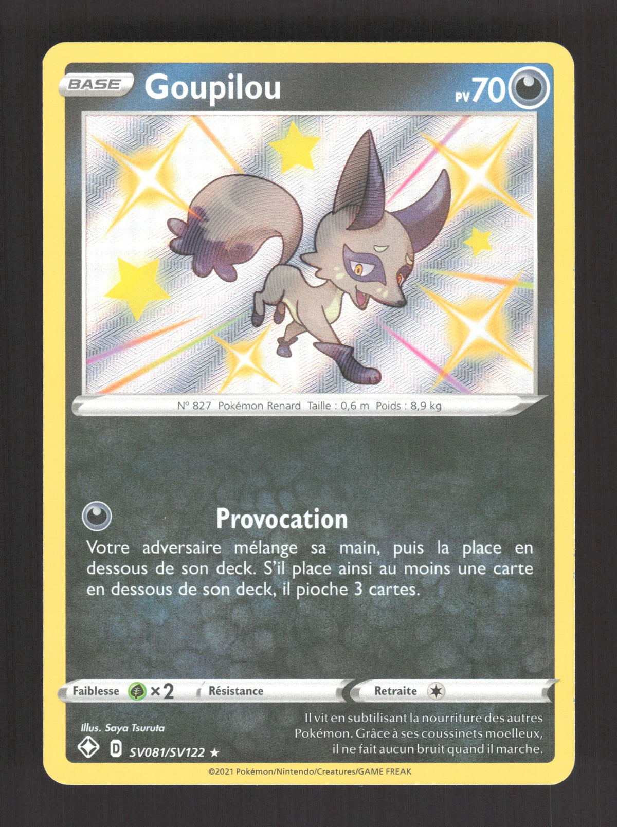SV081/SV122 Goupilou SHINY - Destinées Radieuses