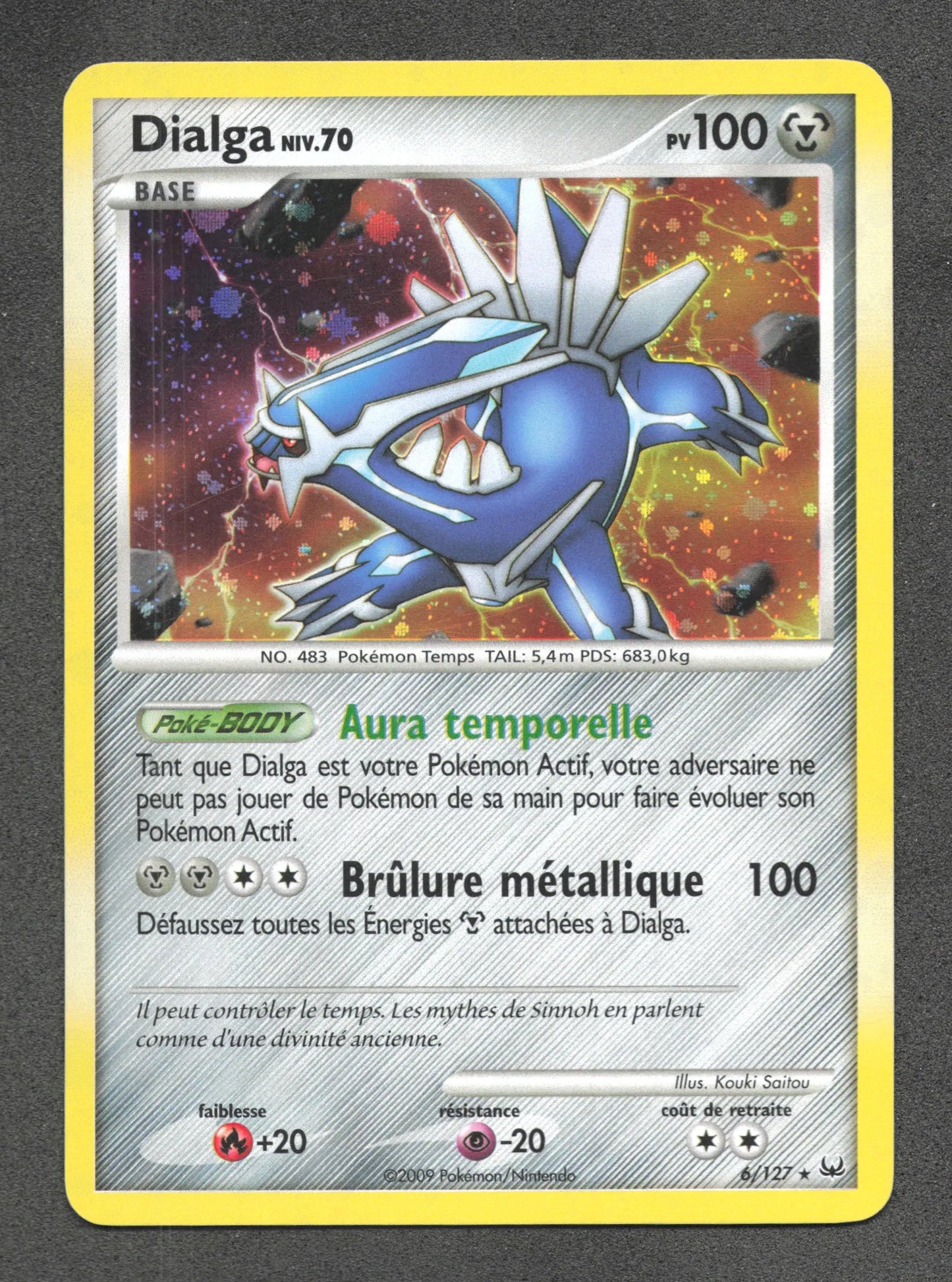 6/127 Dialga HOLO - Platine
