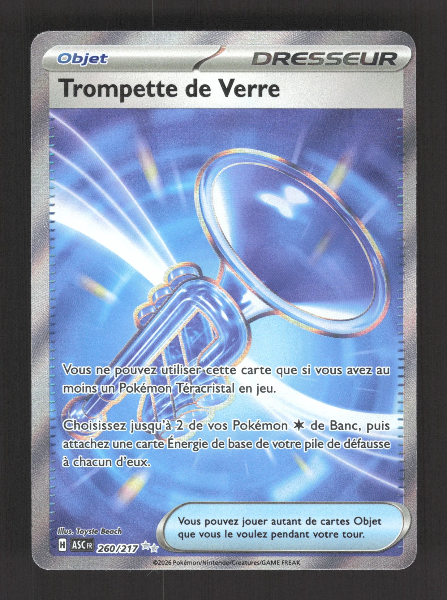 260/217 Trompette de Verre DRESSEUR - Héros Transcendants