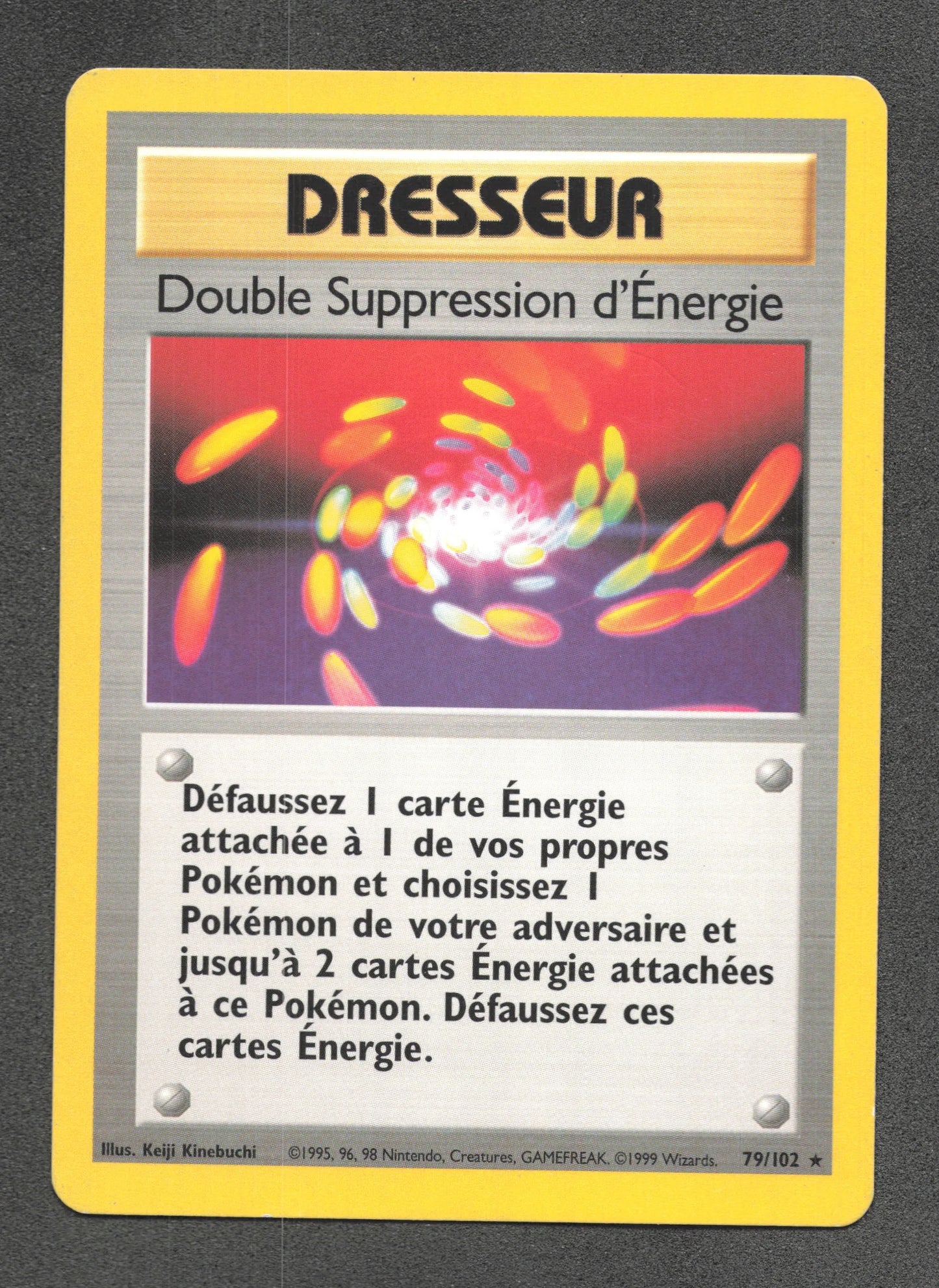 79/102 Double Suppression Energie DRESSEUR - Set de Base