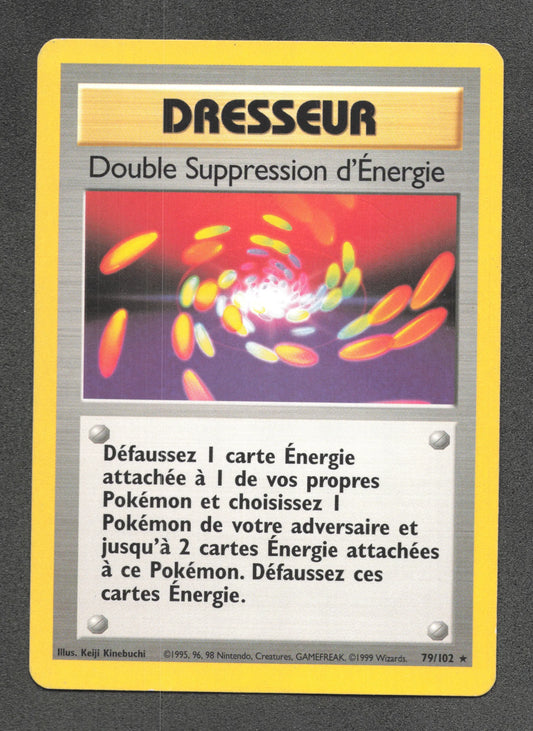 79/102 Double Suppression Energie DRESSEUR - Set de Base
