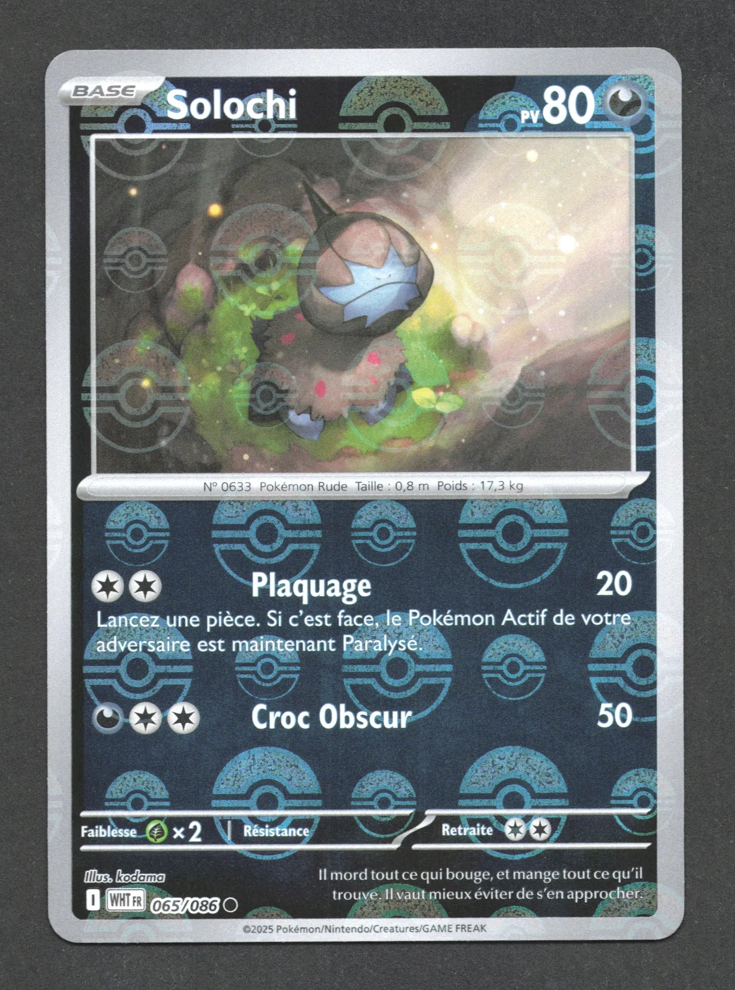 065/086 Solochi POKEBALL - Flamme Blanche - Pokeball