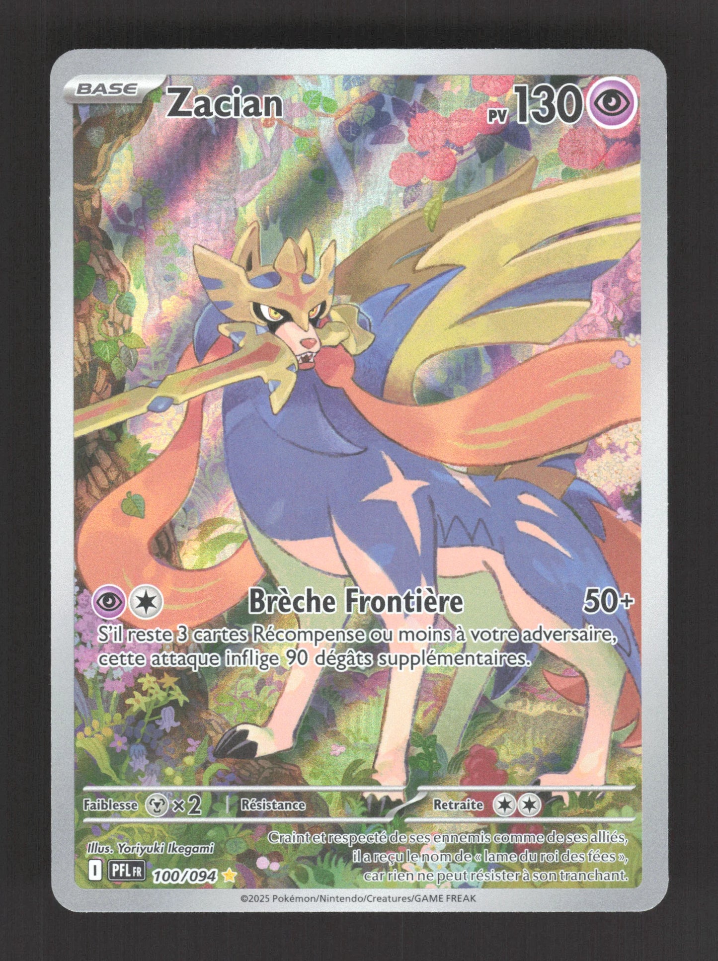 100/094 Zacian AR - Flammes Fantasmagoriques