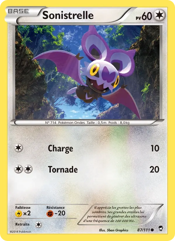 87/111 Sonistrelle REVERSE - Poings Furieux