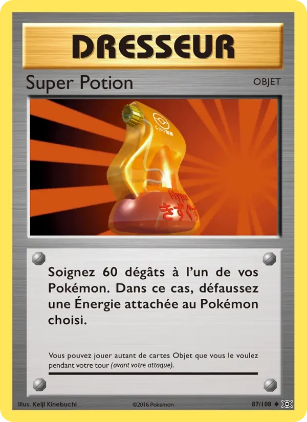 87/108 Super Potion REVERSE - Évolutions