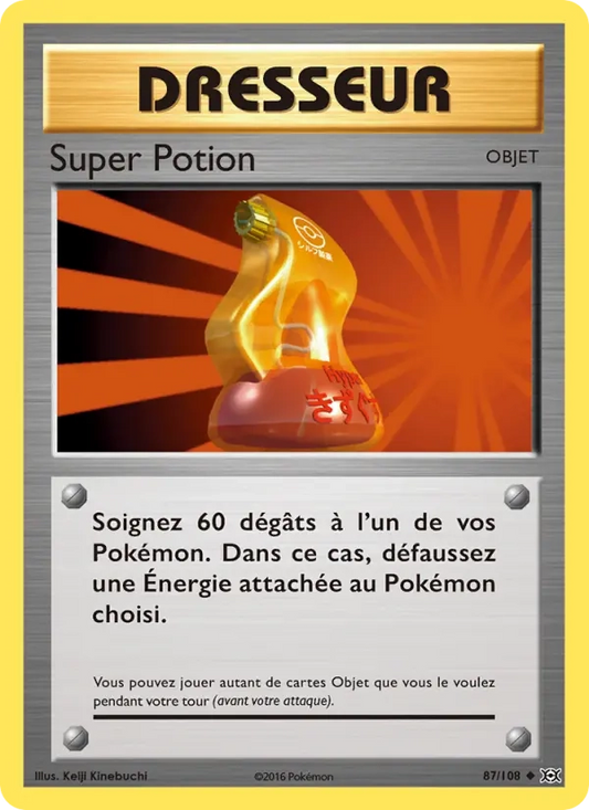 87/108 Super Potion REVERSE - Évolutions