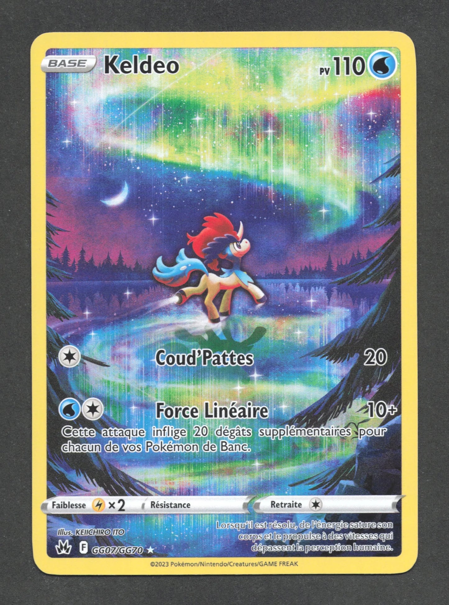 GG07/GG70 Keldeo GG - Zénith Suprême