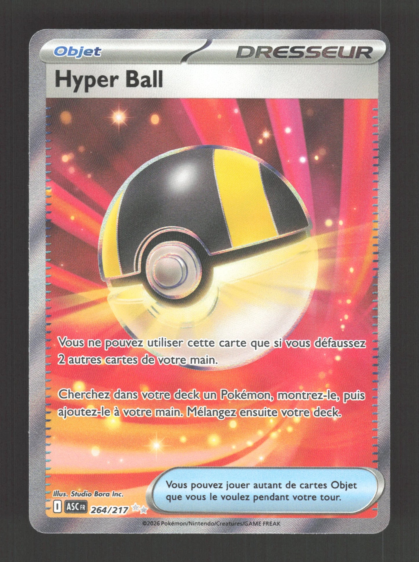 264/217 Hyper Ball DRESSEUR - Héros Transcendants