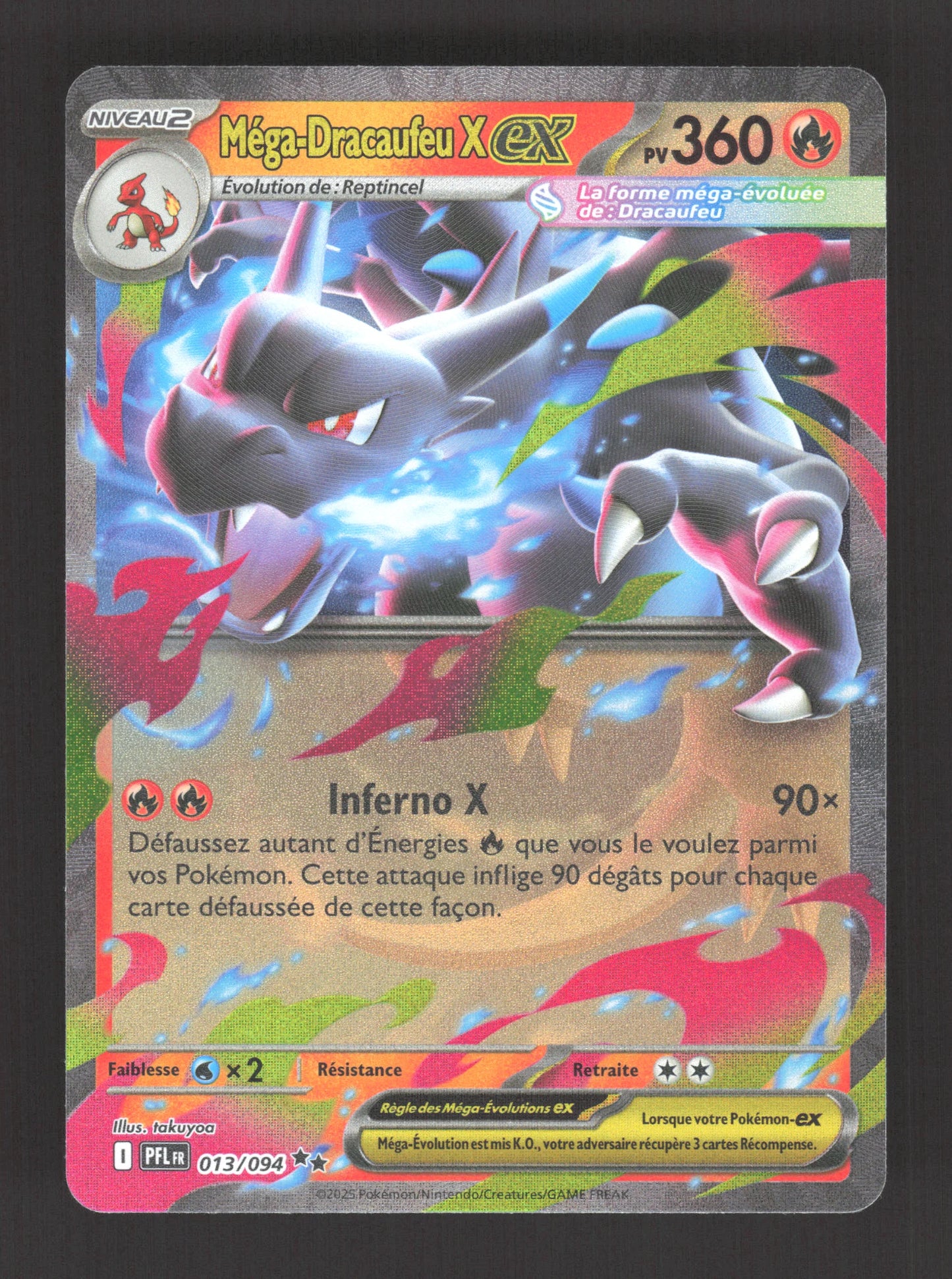 013/094 Mega Dracaufeu EX - Flammes Fantasmagoriques