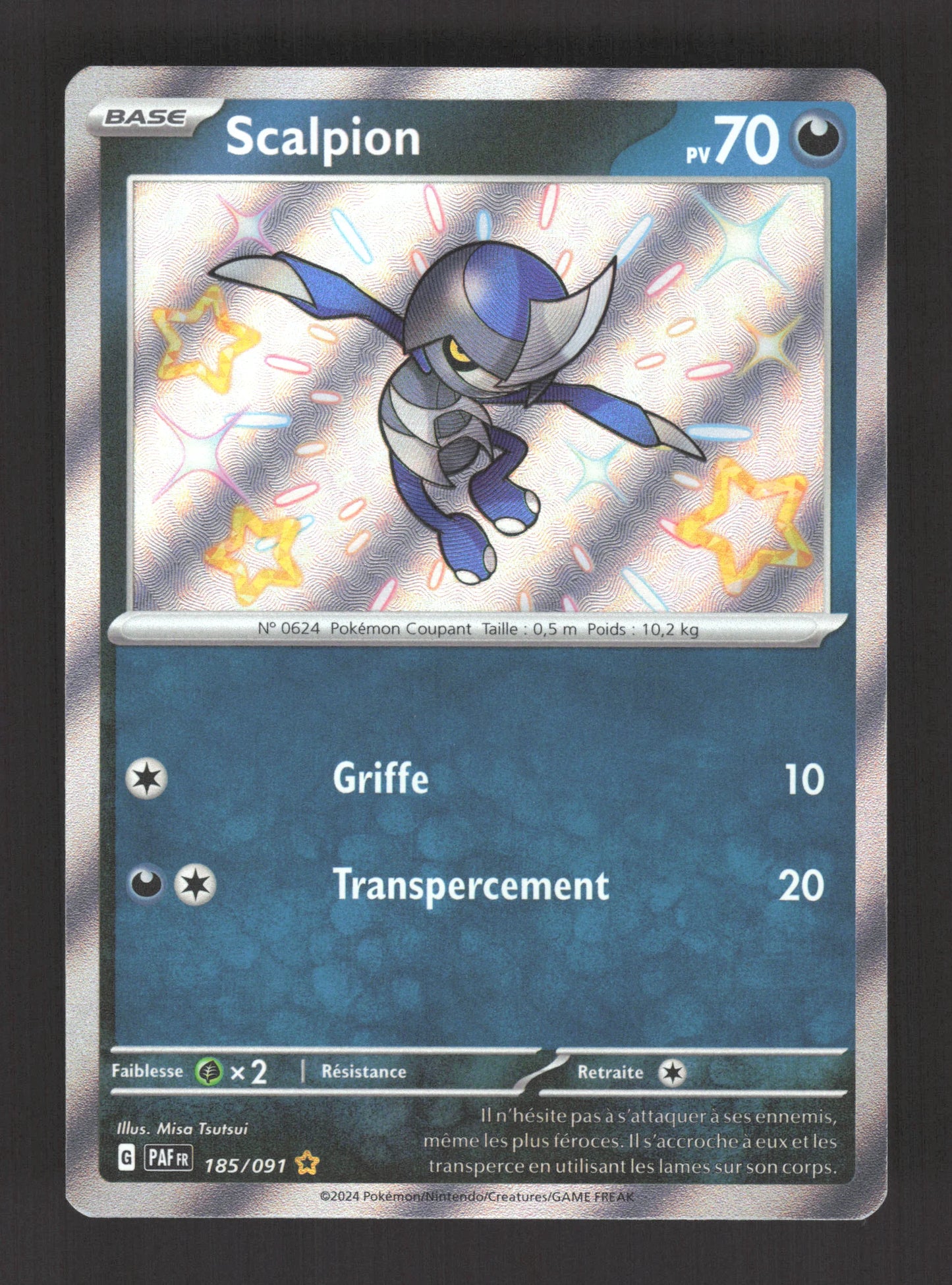 185/091 Scalpion SHINY - Destinées de Paldea