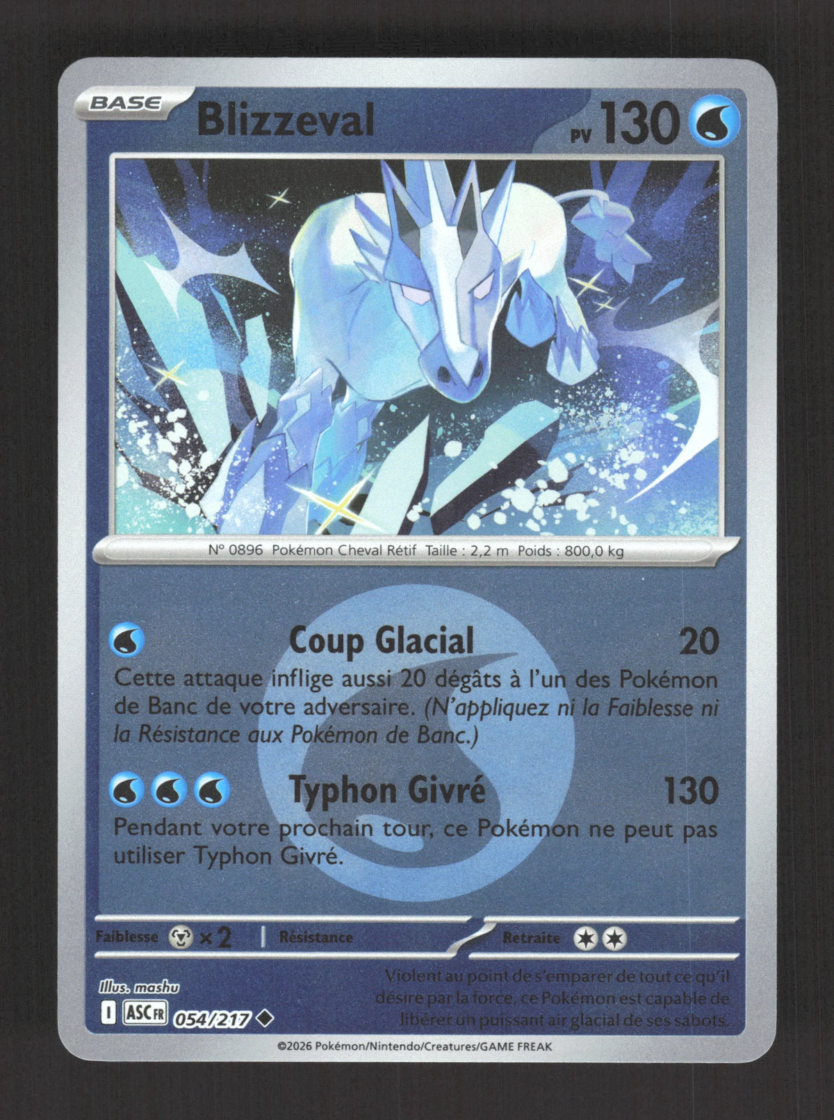 054/217 Blizzeval REVERSE ENERGIE - Héros Transcendants