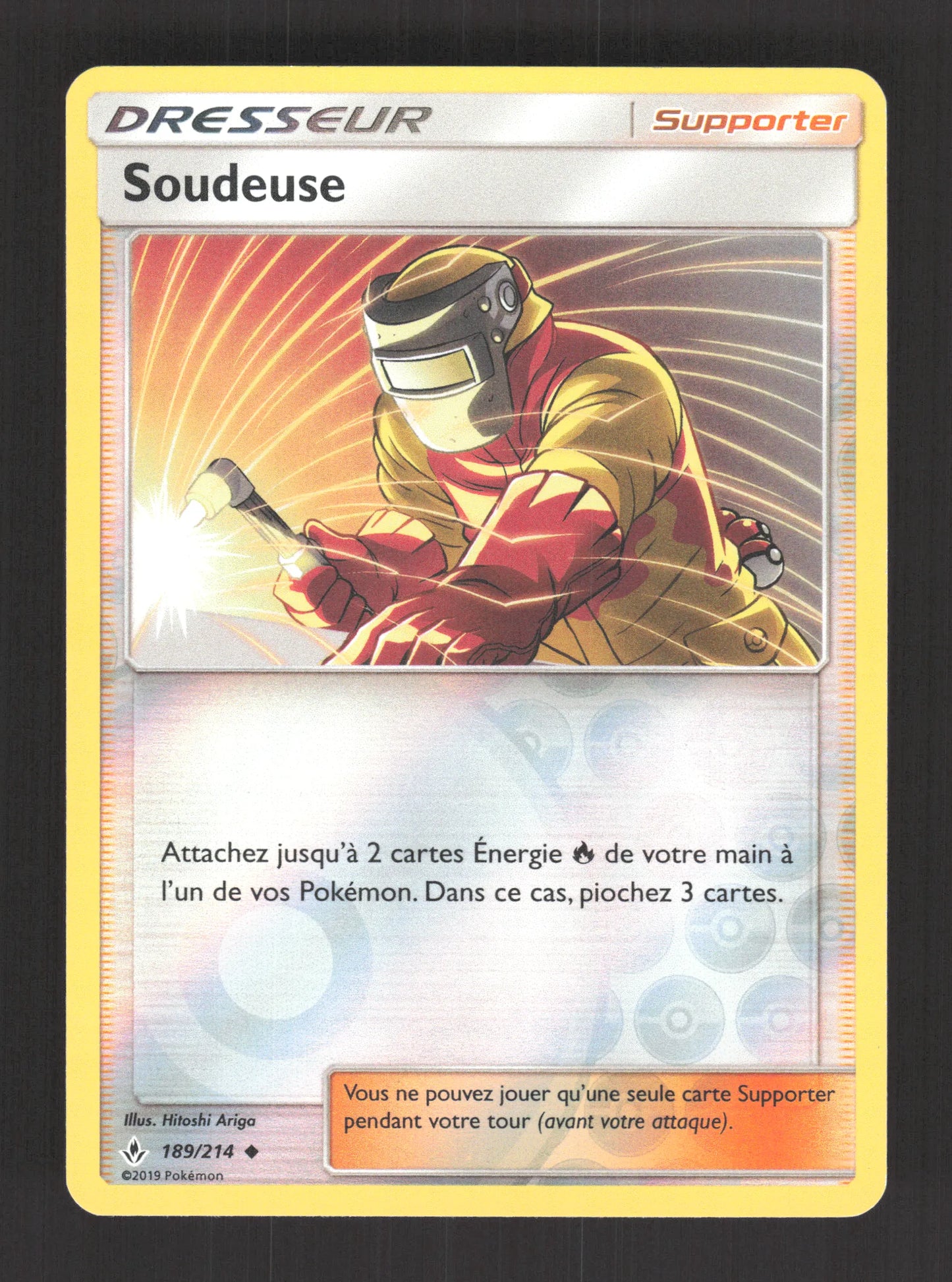 189/214 Soudeuse REVERSE - Alliance Infaillible