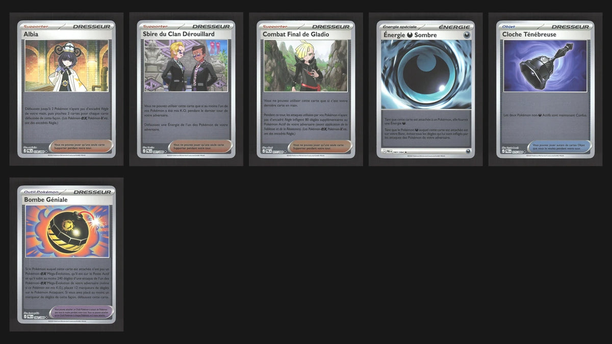 Lot de 56 Reverse ME5 (sans doublon)