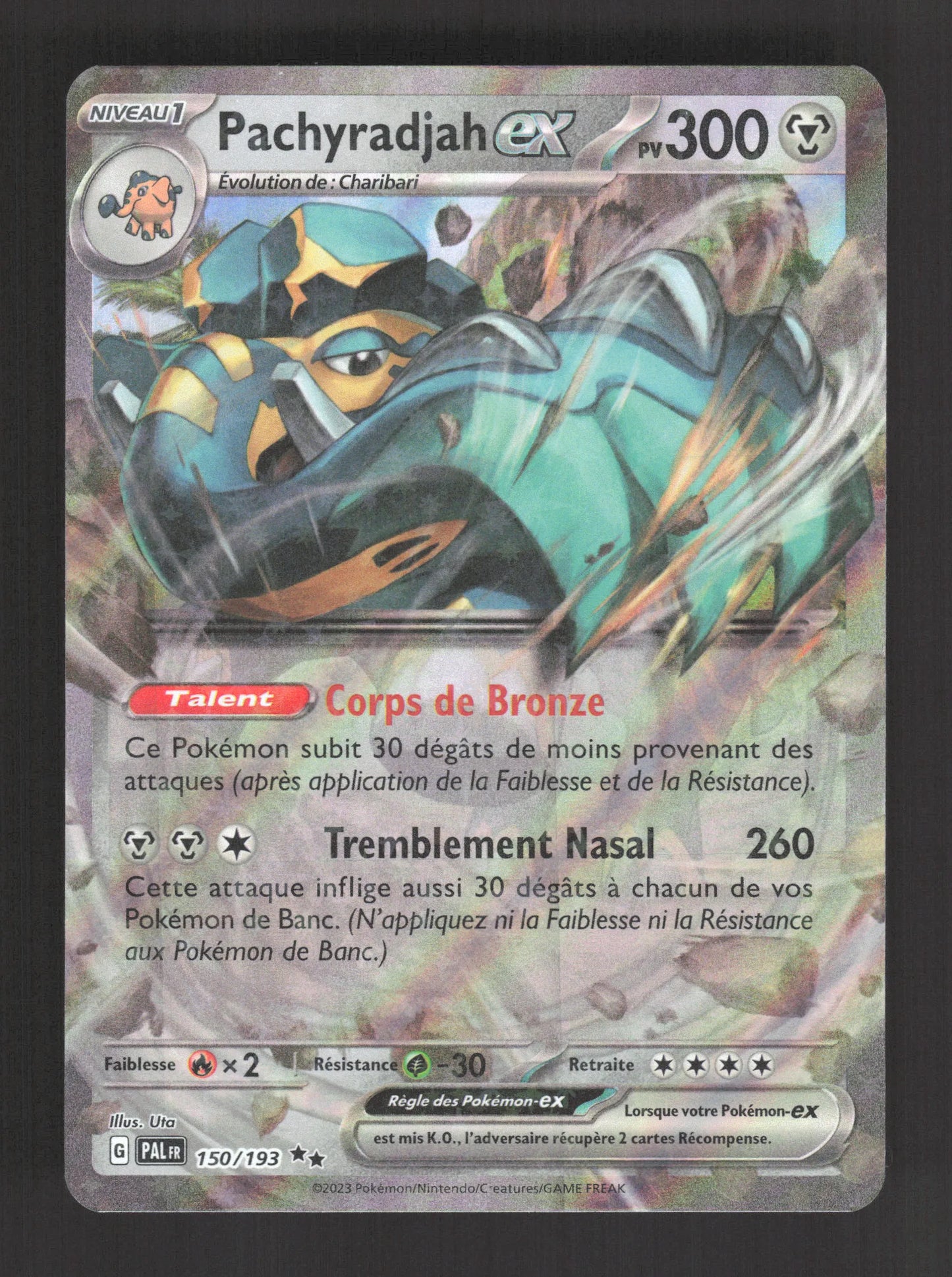 150/193 Pachyradjah EX - Évolutions à Paldea