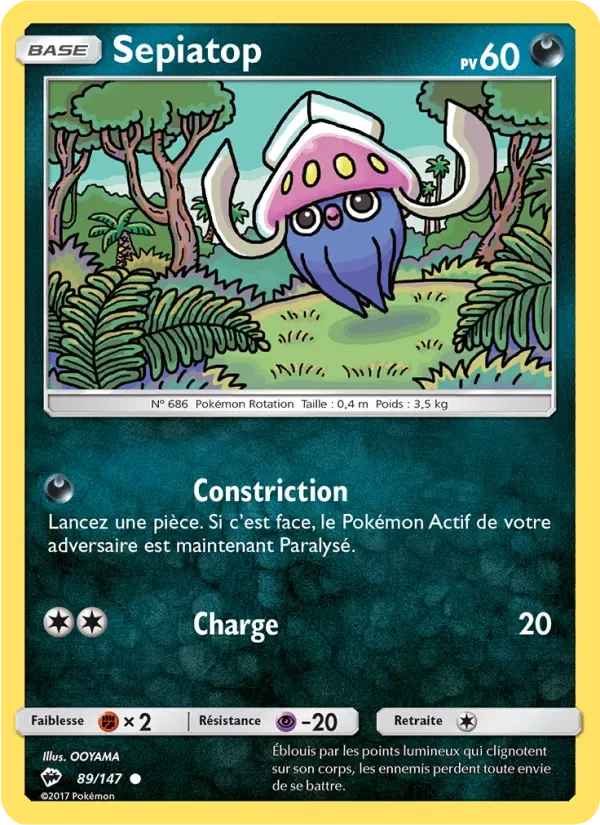 89/147 Sepiatop REVERSE - Ombres Ardentes