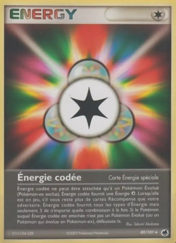 89/101 Energie Codee DRESSEUR - Île des Dragons