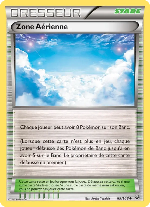 89/108 Zone Aerienne REVERSE - Ciel Rugissant