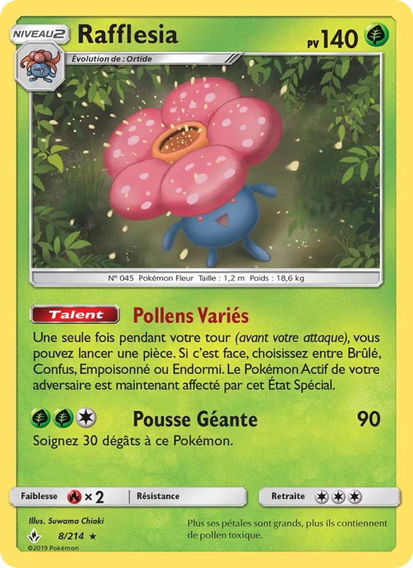8/214 Rafflesia HOLO - Alliance Infaillible