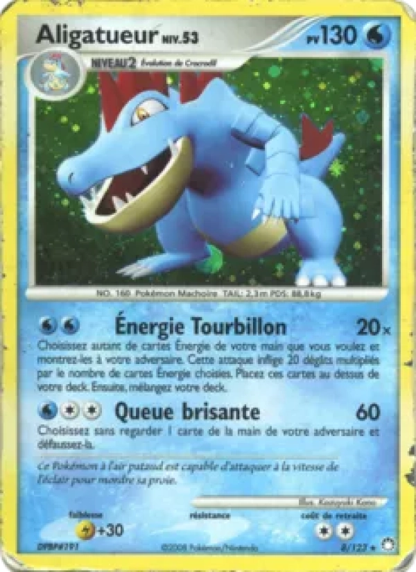 8/123 Aligatueur HOLO - Trésors Mystérieux
