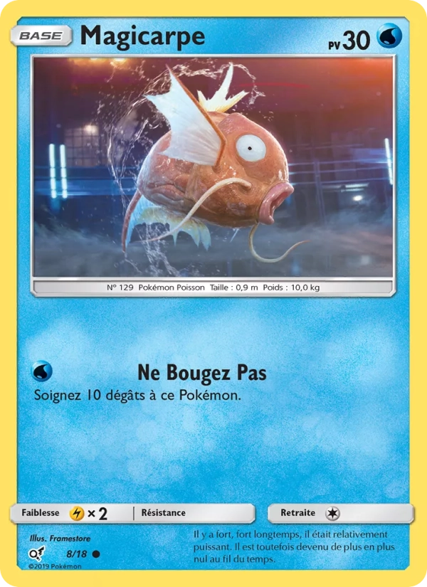 8/18 Magicarpe HOLO - Détective Pikachu