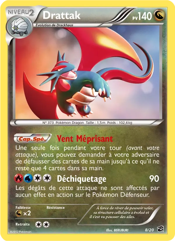 8/20 Drattak HOLO - Coffre des Dragons