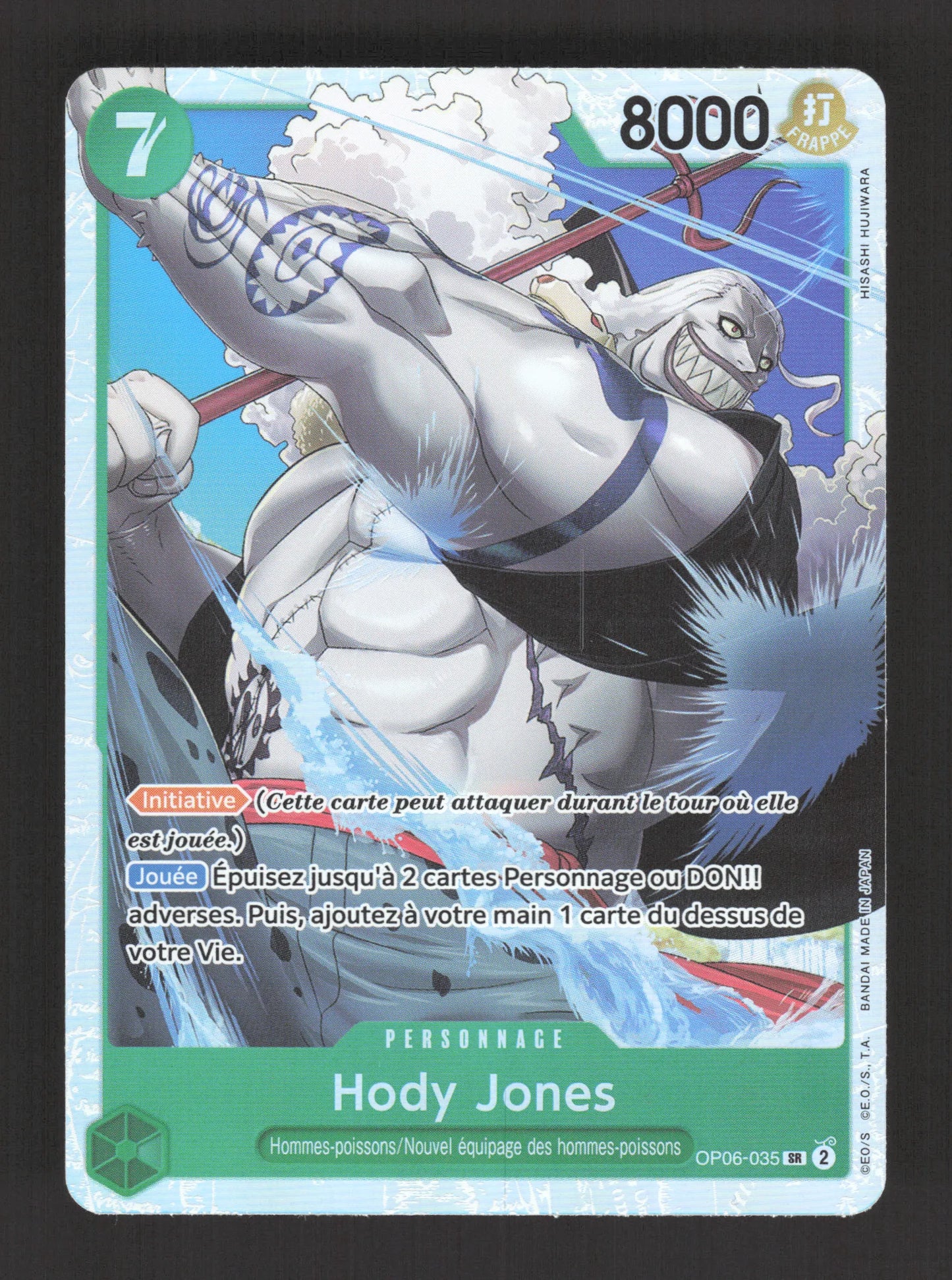 OP06-035-SR Hody Jones SR - One Piece
