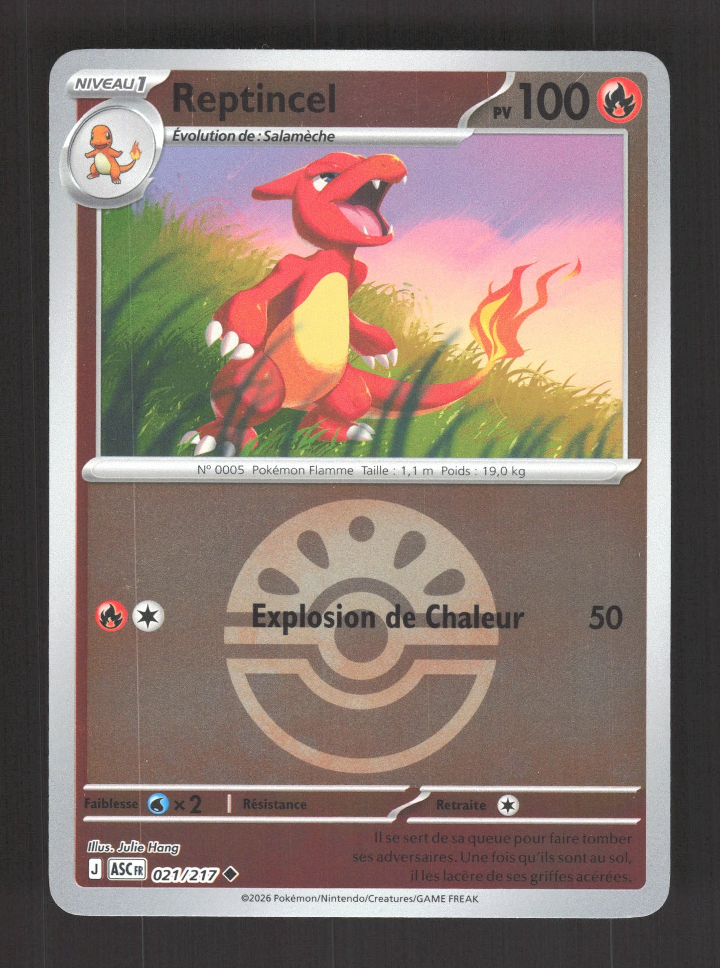 021/217 Reptincel POKEBALL - Héros Transcendants