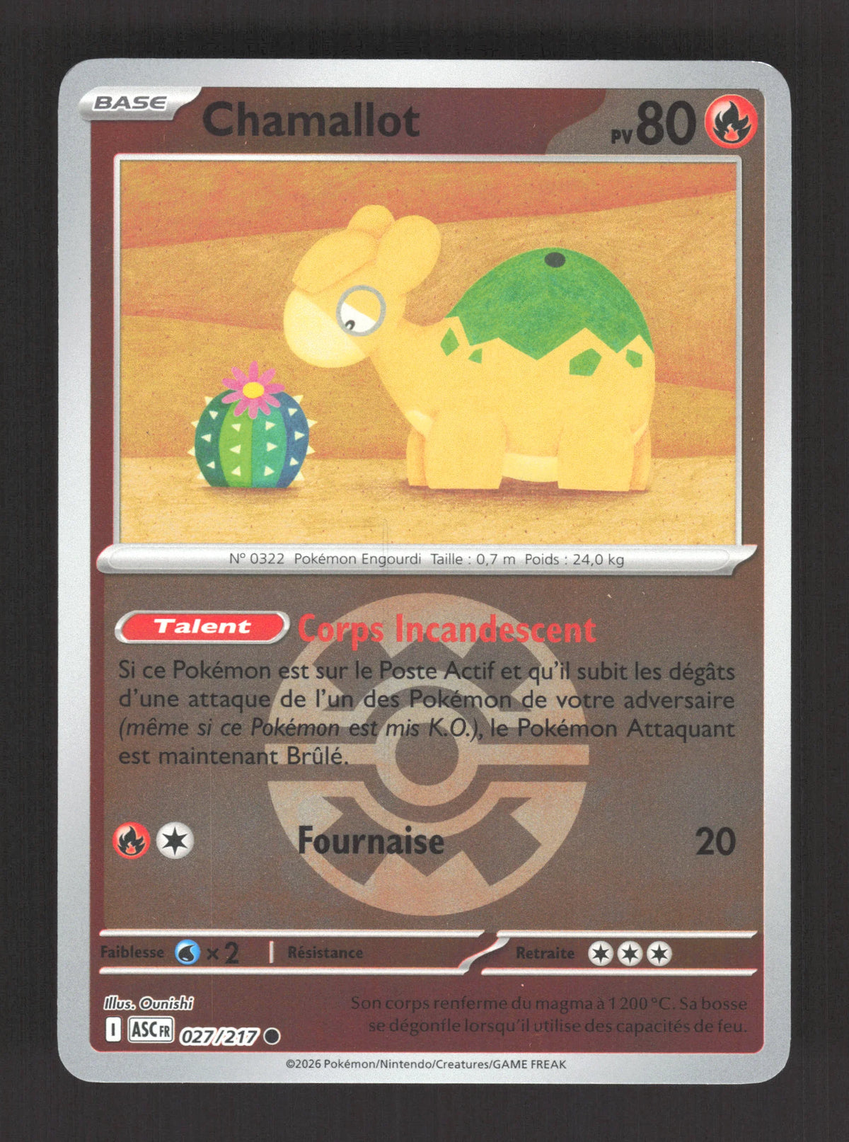 027/217 Chamallot POKEBALL - Héros Transcendants