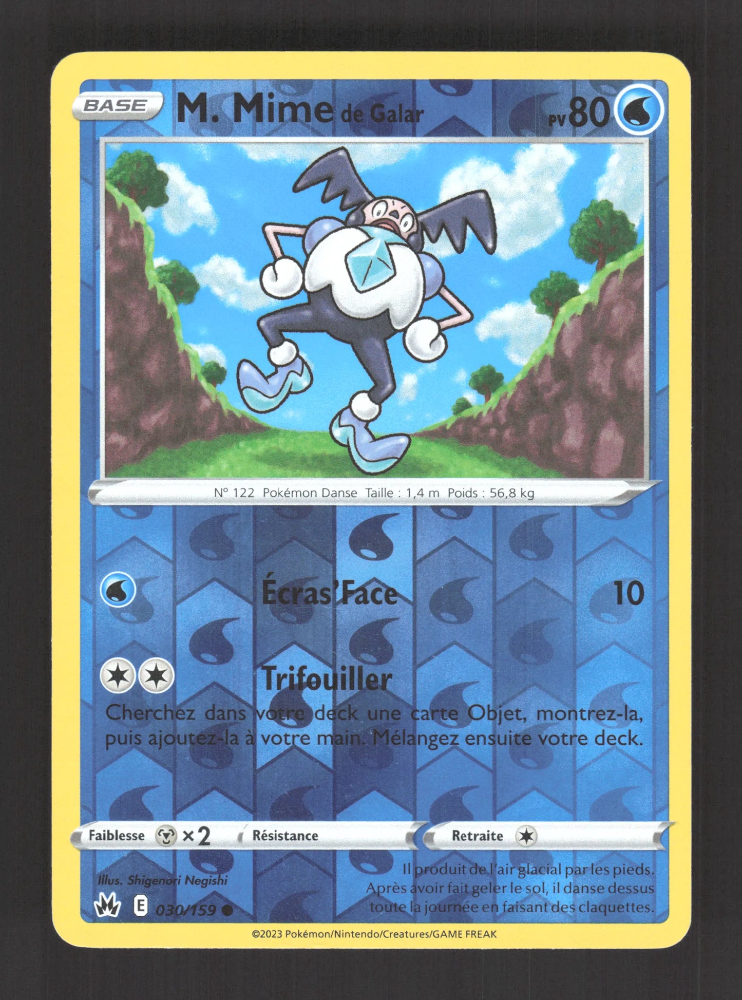 030/159 Mr Mime REVERSE - Zénith Suprême