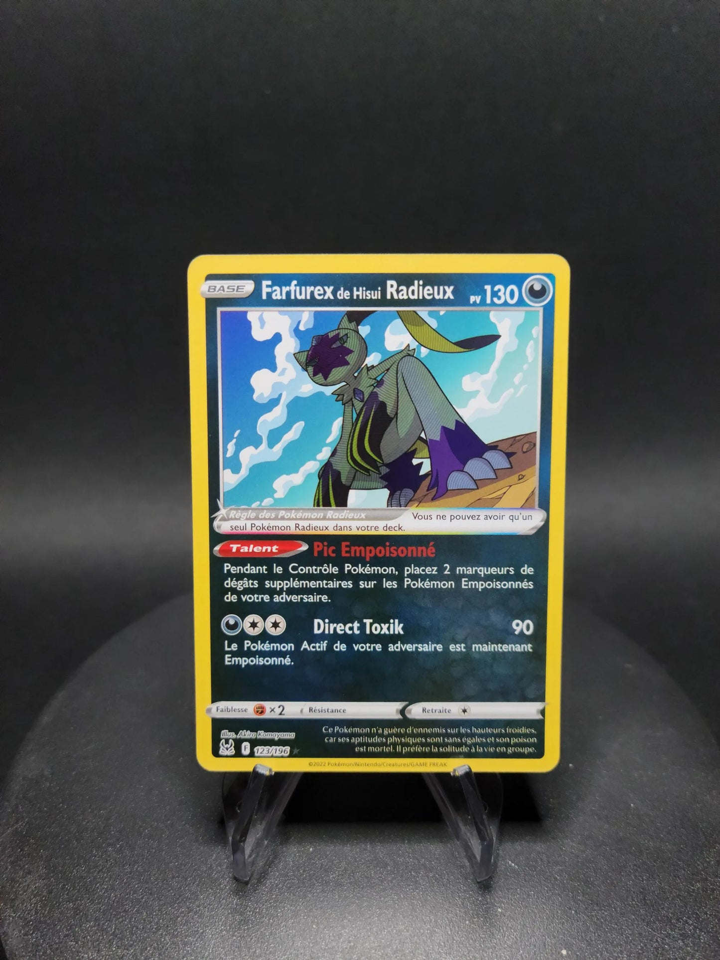 123/196 Farfurex RADIEUX - Origine Perdue