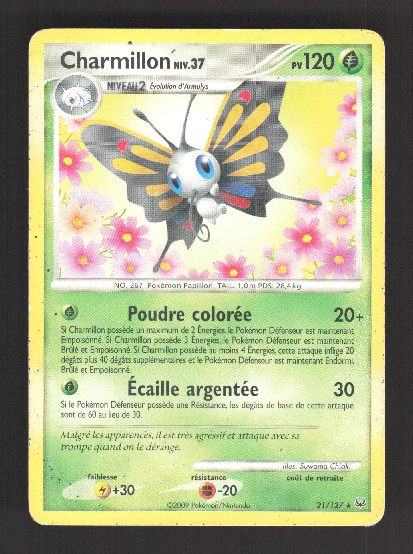 21/127 Charmillon RARE - Platine
