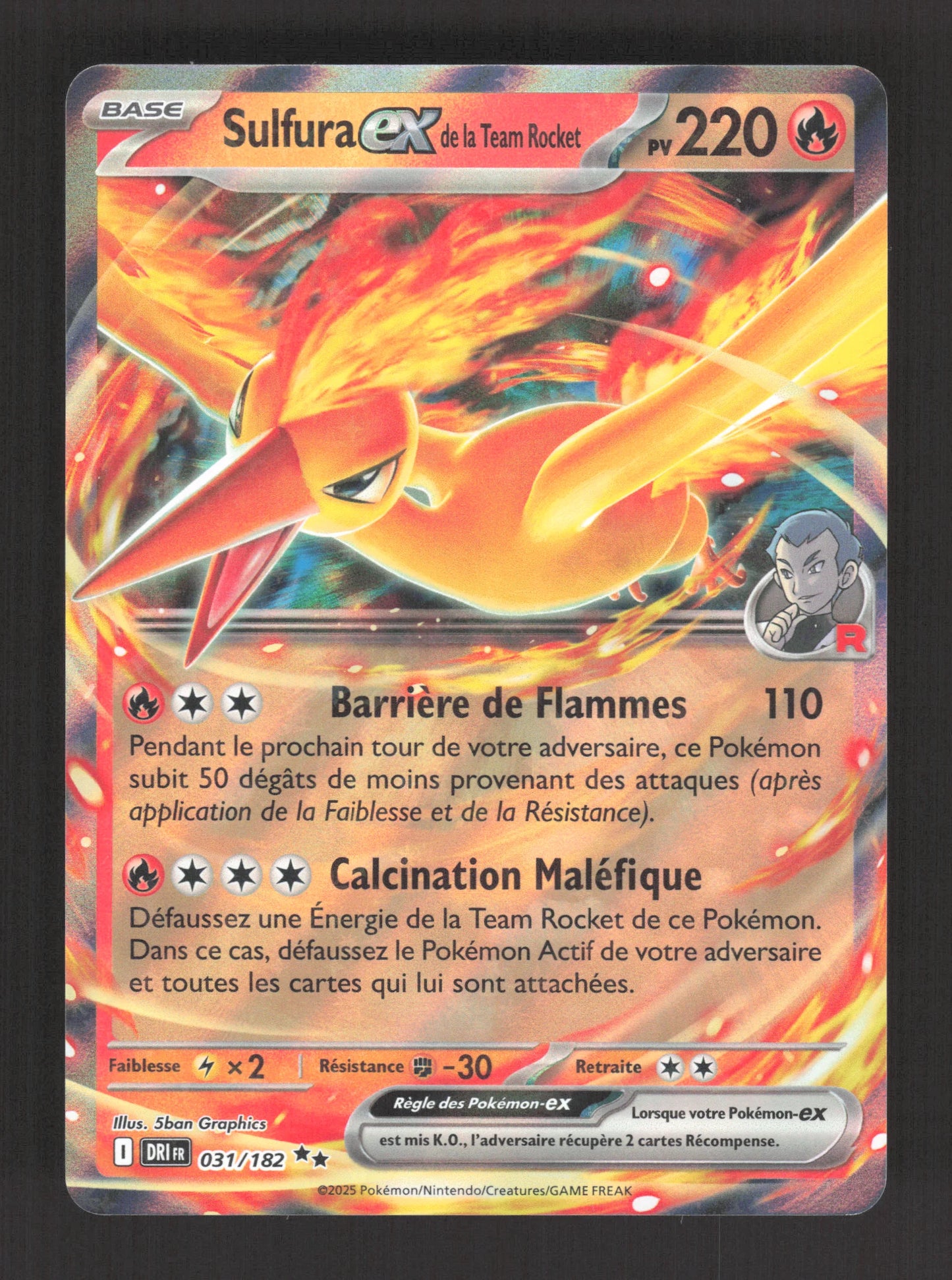 031/182 Sulfura EX - Rivalités Destinées