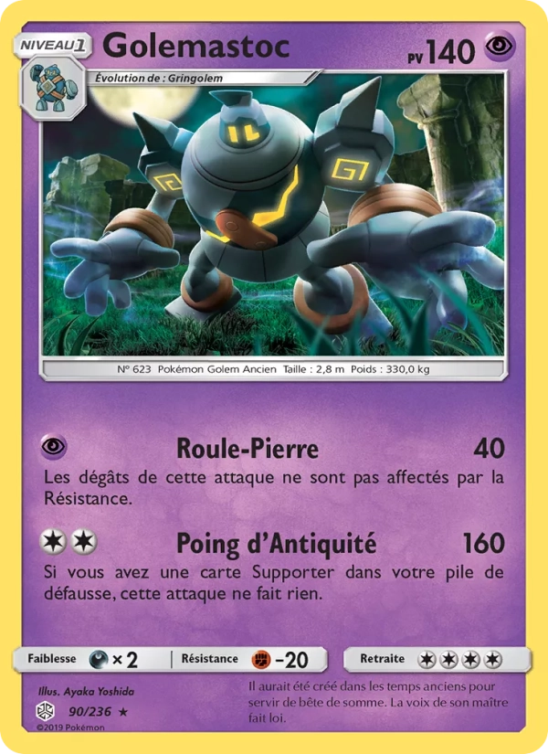 90/236 Golemastoc REVERSE - Éclipse Cosmique