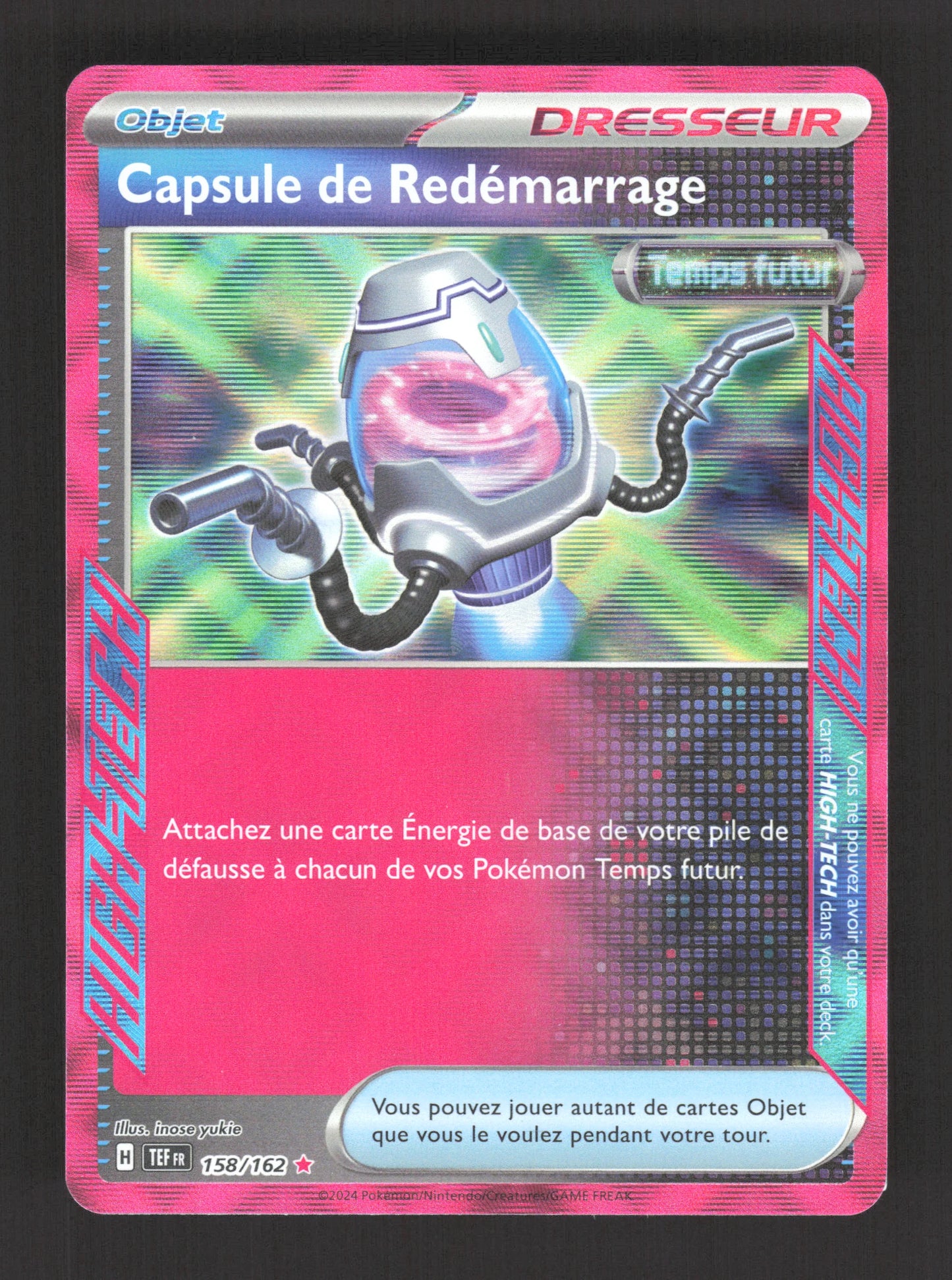 158/162 Capsule de Redemarrage ACE - Forces Temporelles