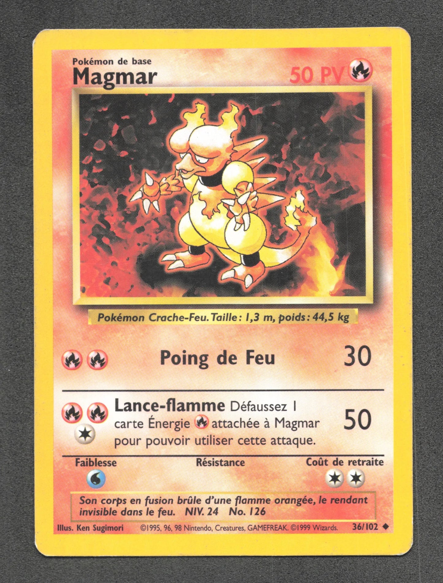 36/102 Magmar UNCO - Set de Base