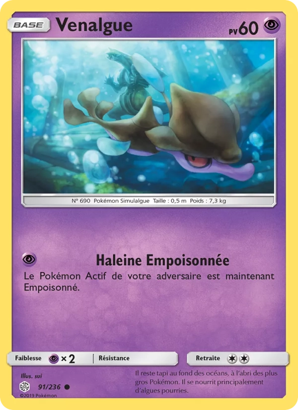 91/236 Venalgue REVERSE - Éclipse Cosmique