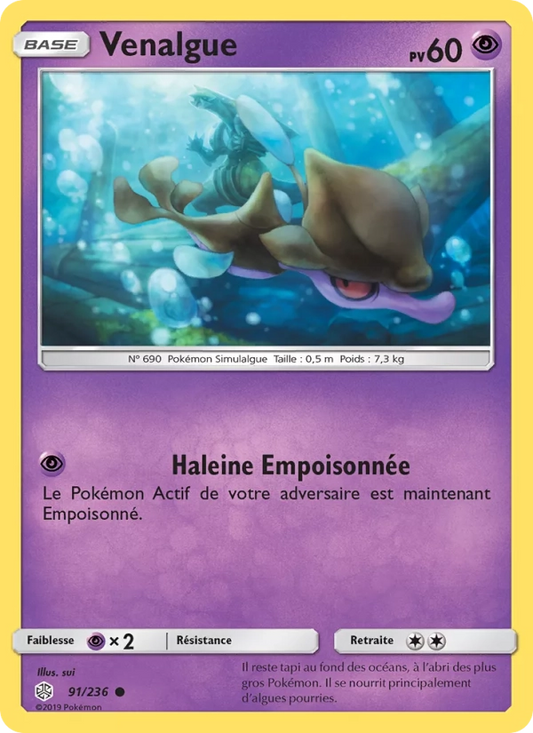91/236 Venalgue REVERSE - Éclipse Cosmique