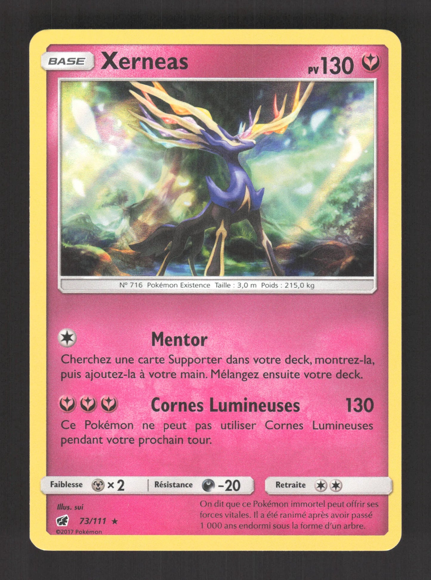 73/111 Xerneas HOLO - Invasion Carmin