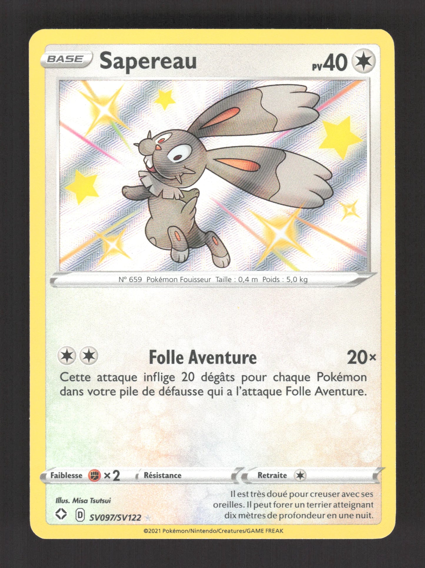 SV097/SV122 Sapereau SHINY - Destinées Radieuses