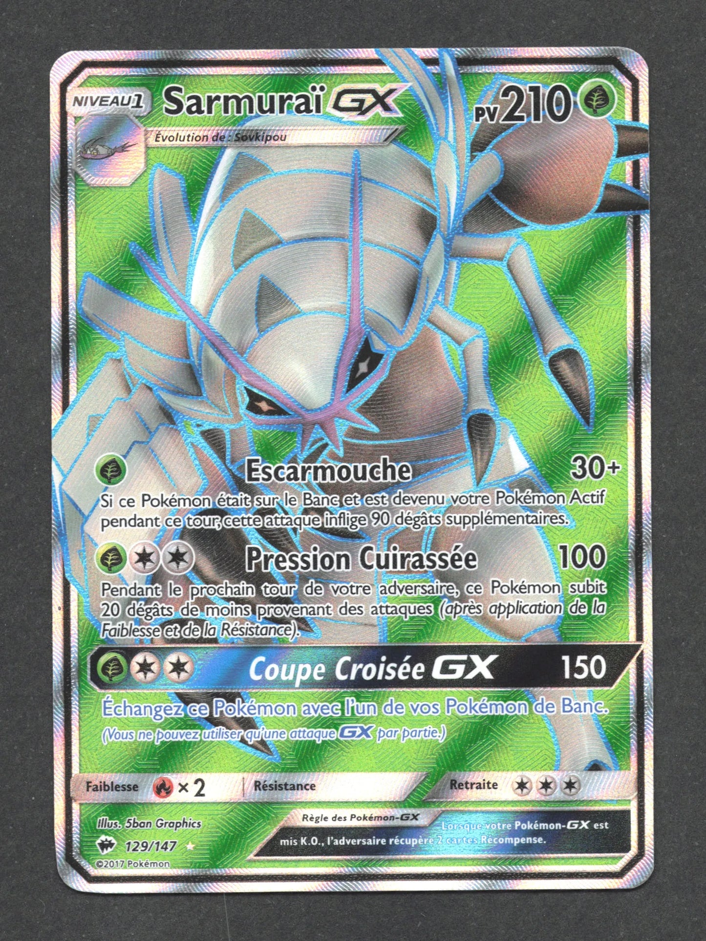 129/147 Sarmurai GX - Ombres Ardentes