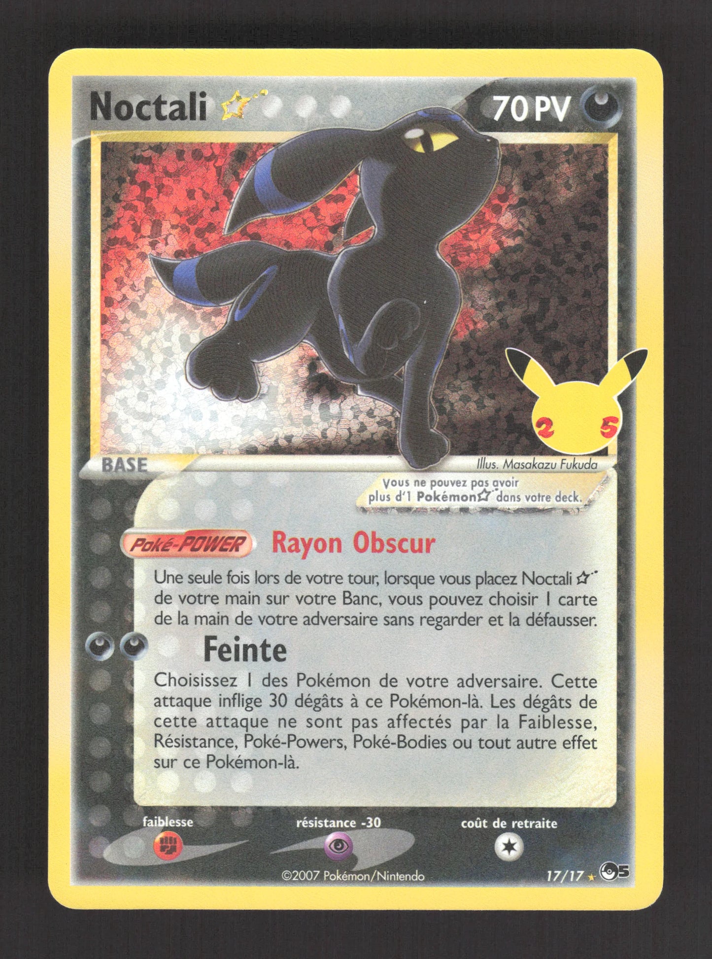 17/17 Noctali STAR - Célébrations