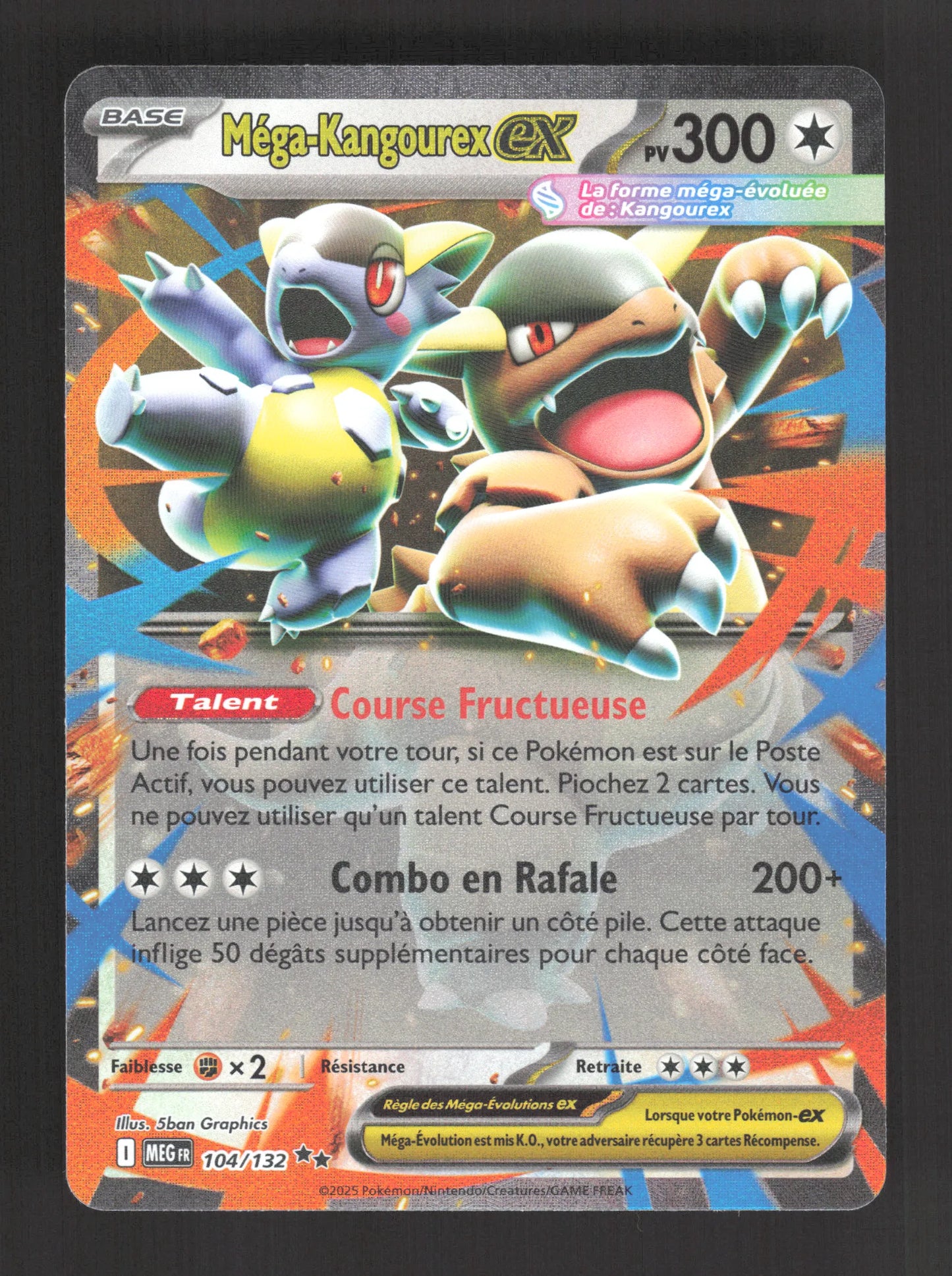 104/132 Mega Kangourex EX - Méga-Évolution