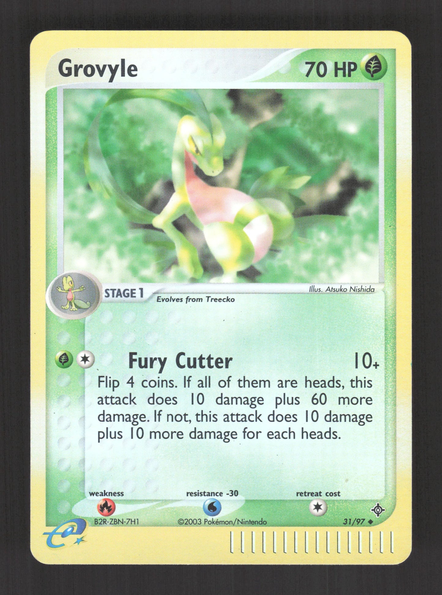 31/97 Grovyle REVERSE - Anglais